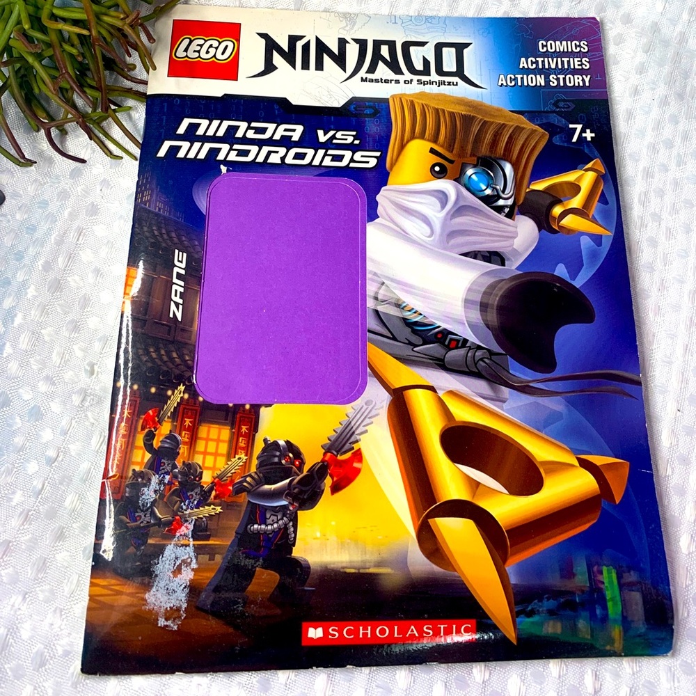 Lego Ninjago Ninja vs. Ninroids by Ameet Studio Staff (2014) No Zane